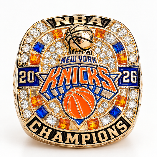 New York Knicks 2026 Championship Ring – Basketball Fan Collectible