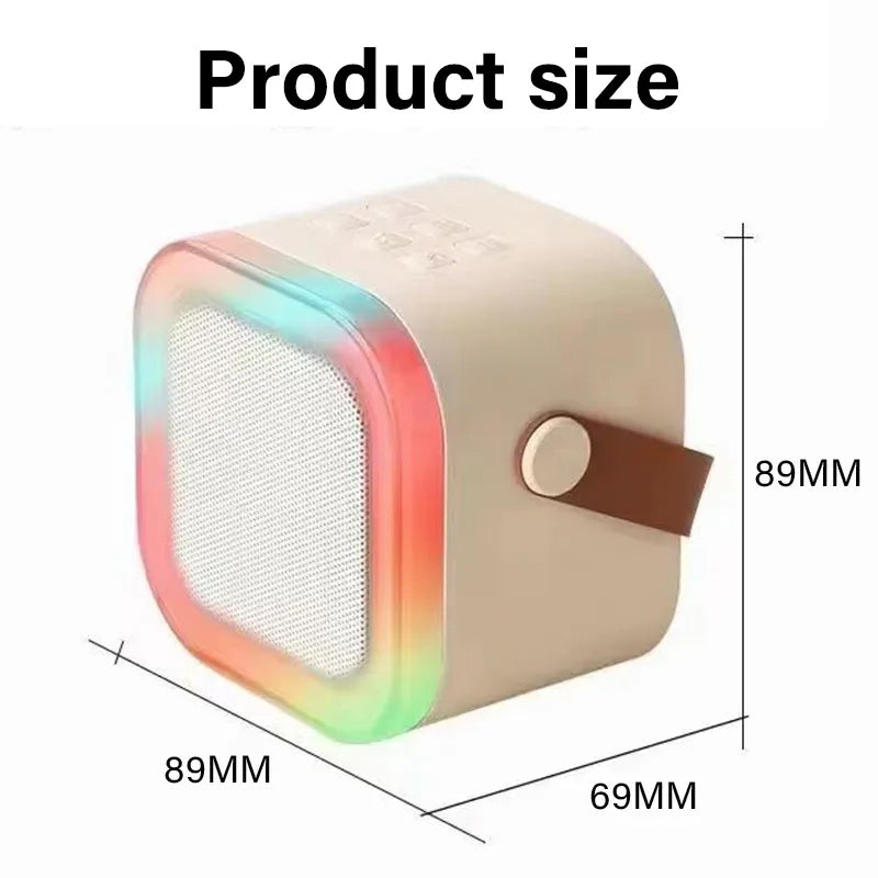Portable Karaoke bluetooth speaker 2 Mic
