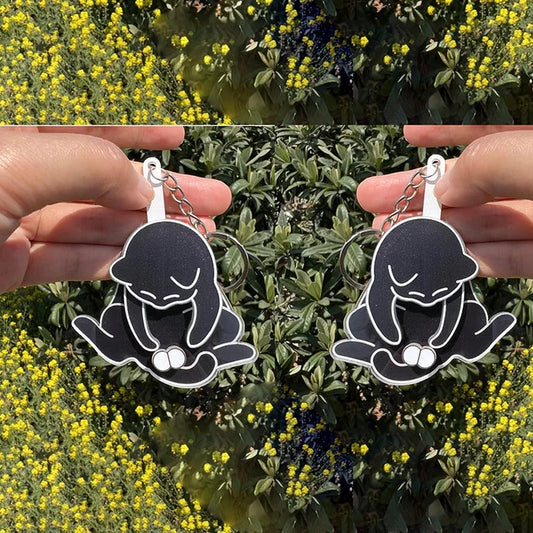 Cute Cat Keychain – Adorable Cat Charm for Keys & Bags