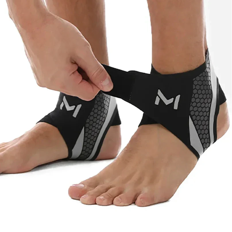 Adjustable Ankle Brace for Sports and Recovery – Flexible Support with Compression | Sansoti