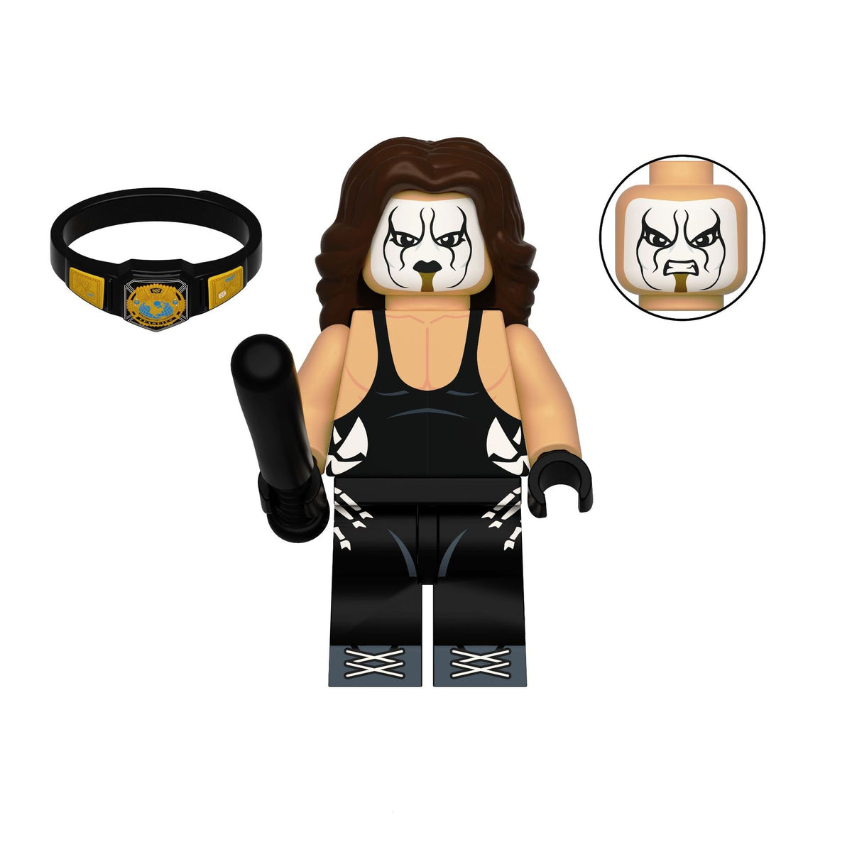 Wrestling Mini Figure – Collectible Brick-Style Character