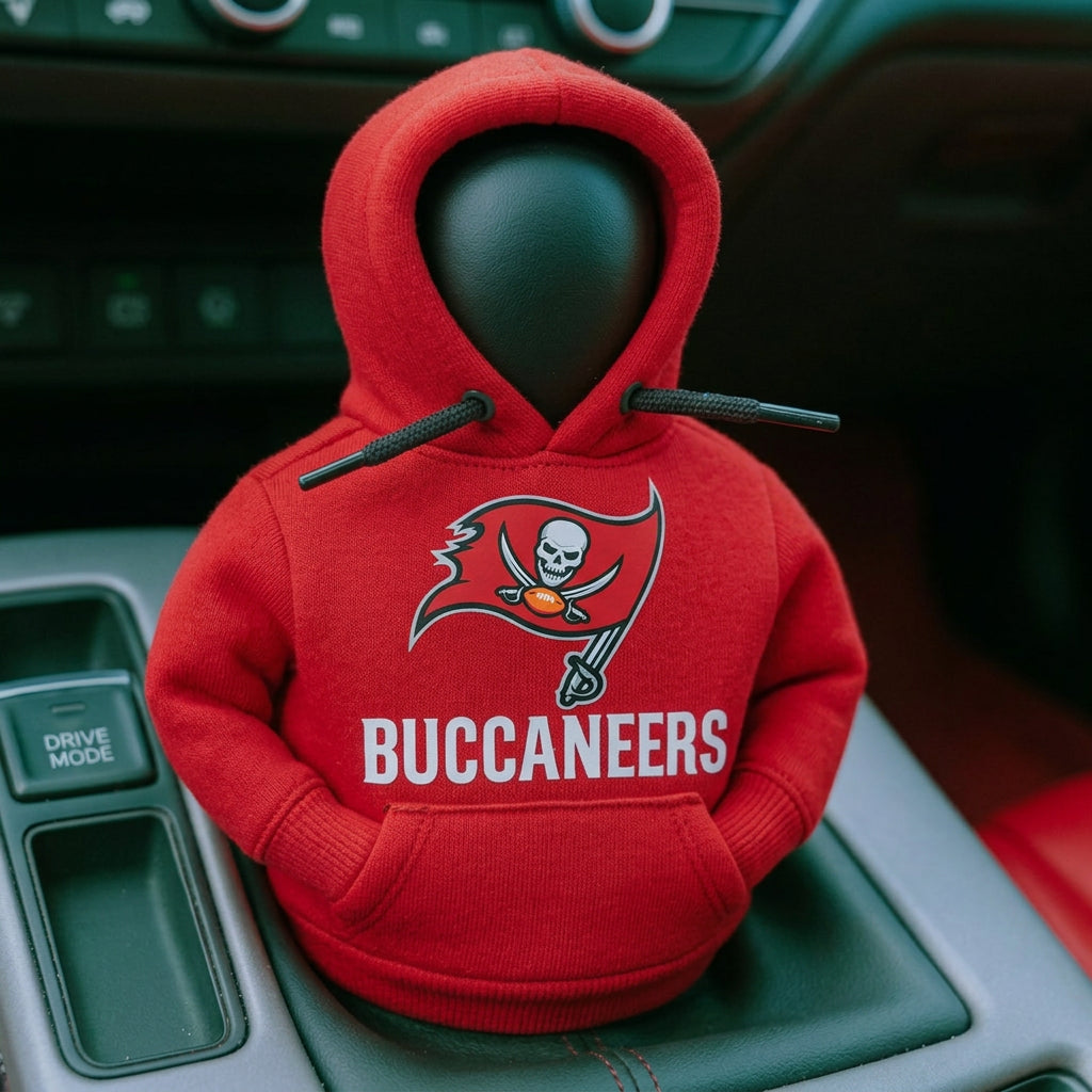 Football Team Car Gear Shift Hoodie Cover – A Fun Accessory for Fans