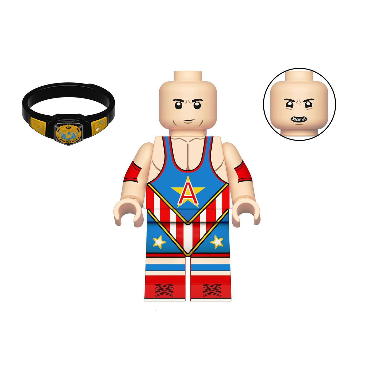 Wrestling Mini Figure – Collectible Brick-Style Character