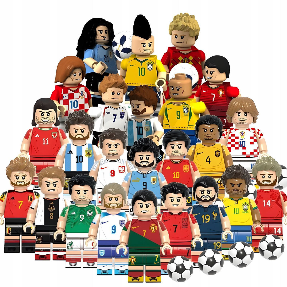 Soccer Superstar Mini Figures – Collectible Football Characters