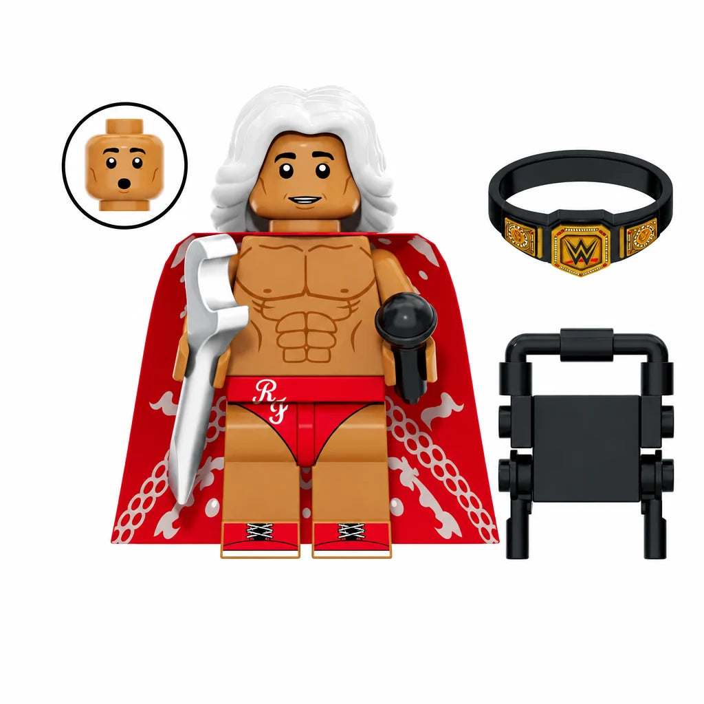 Wrestling Mini Figure – Collectible Brick-Style Character