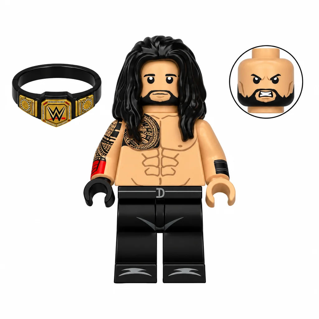Wrestling Mini Figure – Collectible Brick-Style Character