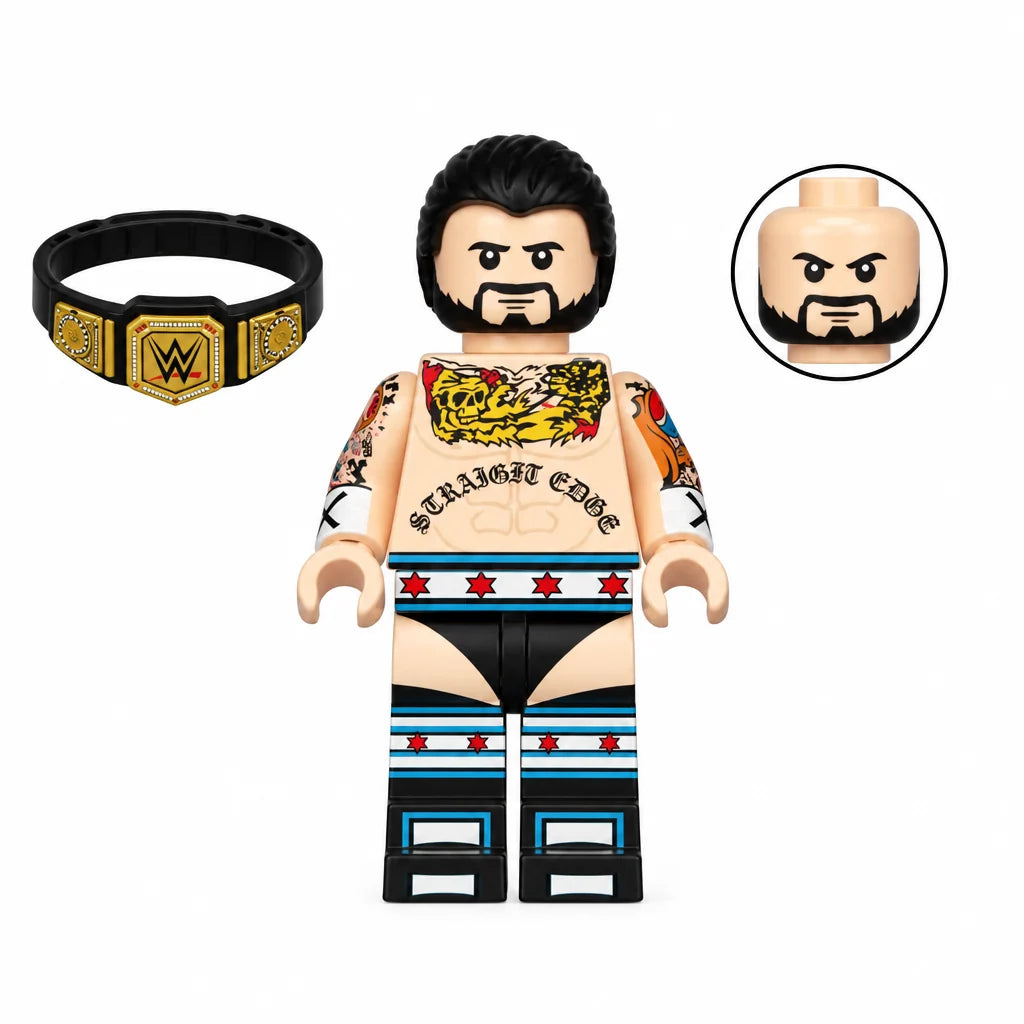 Wrestling Mini Figure – Collectible Brick-Style Character