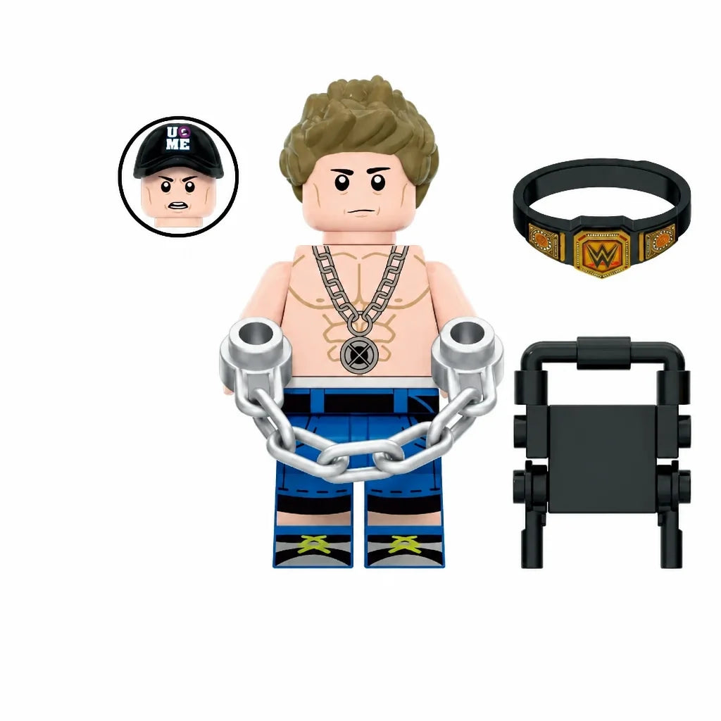 Wrestling Mini Figure – Collectible Brick-Style Character